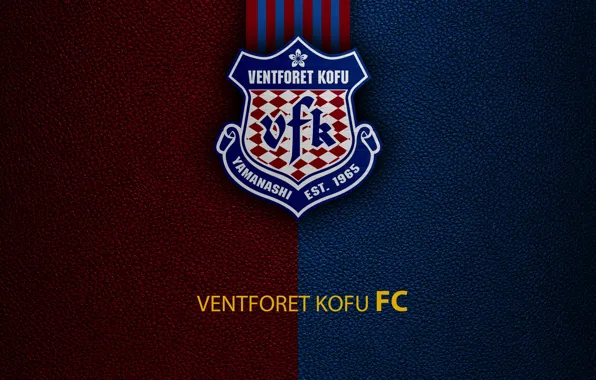 Wallpaper, sport, logo, football, Ventforet Kofu