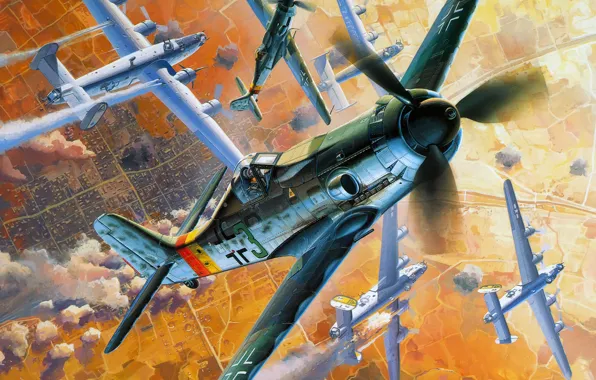 Люфтваффе, Focke-Wulf, Ta 152, немецкий высотный перехватчик