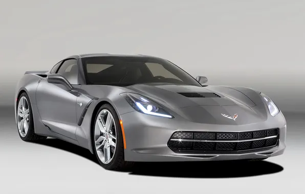 Car, машина, фон, Corvette, Chevrolet, передок, fon, Stingray