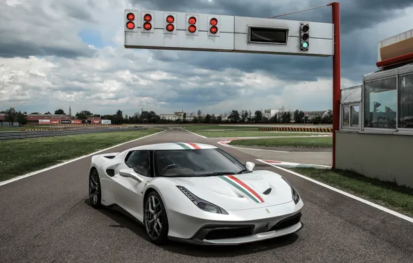 Car, авто, трасса, wallpaper, Ferrari, феррари, 458, MM Speciale