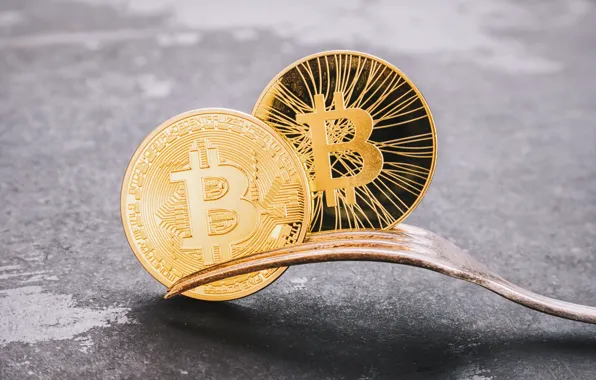 Gold, fork, bitcoin
