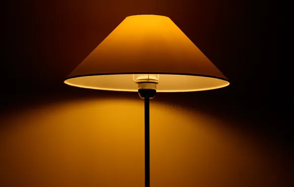 Свет, желтый, лампа