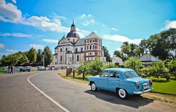 Ретро, ussr, москвич, Несвиж, Moskvich 407