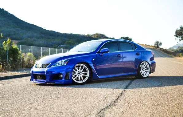 Lexus, blue