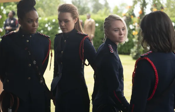 Солдаты, Ведьмы, Торжество, Motherland: Fort Salem, Родина: Форт Салем, Raelle Collar, Jessica Sutton, Taylor Hickson