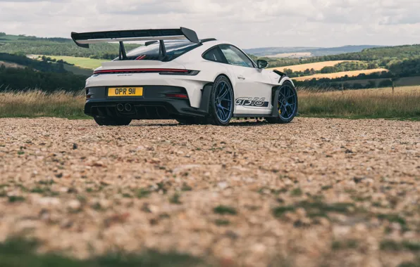 Картинка 911, Porsche, rear view, Weissach Package, Porsche 911 GT3 RS