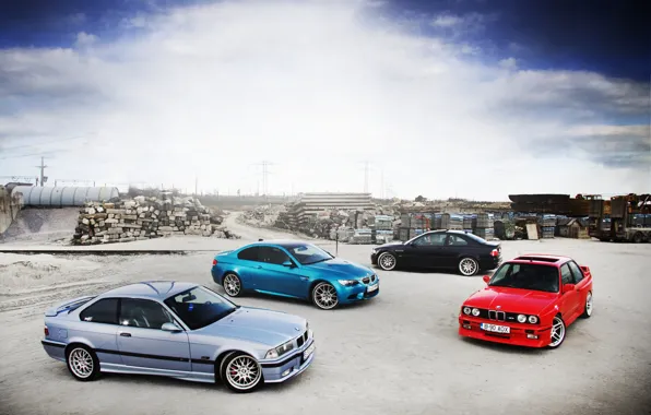 Картинка BMW, E92, E46, E30, E36