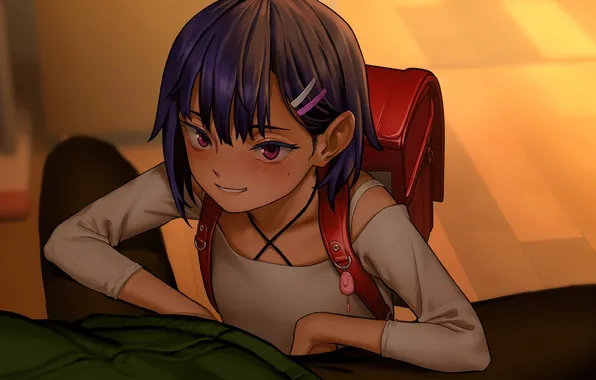 Room, schoolgirl, As109, Loli, sweet babe, rule34, Anime Art
