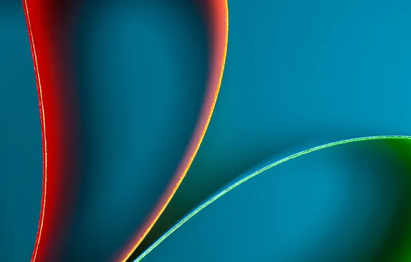 Листья, бумага, цвет, изгибы