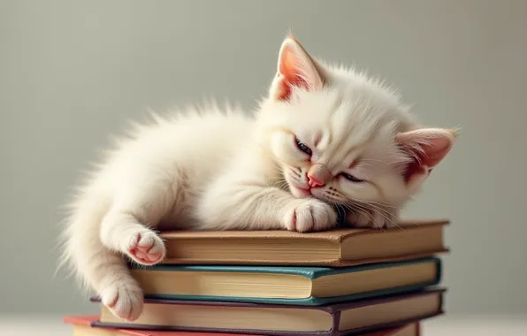 Кошка, поза, котенок, мордашка, ИИ-арт, нейросеть