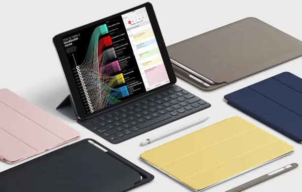 Apple, logo, iPad, retina, tecnology, iPad pro