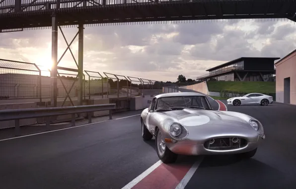 Jaguar, Ягуар, E-Type, трэк, возрожденный, Lightweight, И-тайп