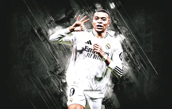 Football, Real Madrid, Soccer, French, Kylian Mbappe, Mbappe