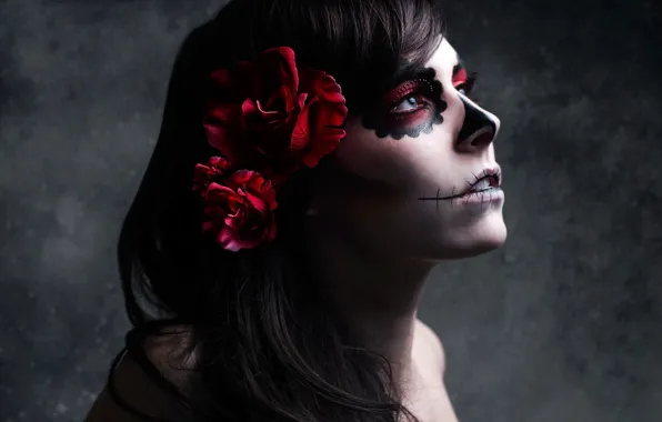 Мексика, Mexico, Make Up, Santa Muerte
