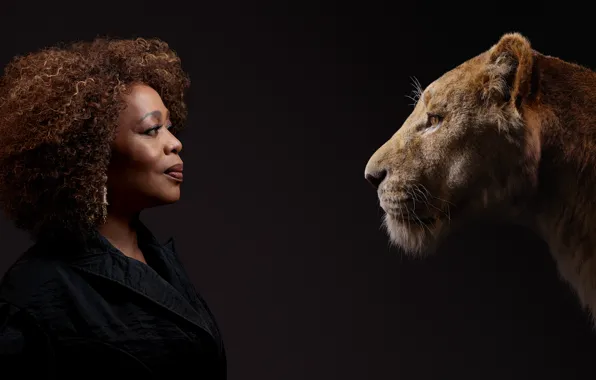 Фон, женщина, актриса, львица, Король Лев, The Lion King