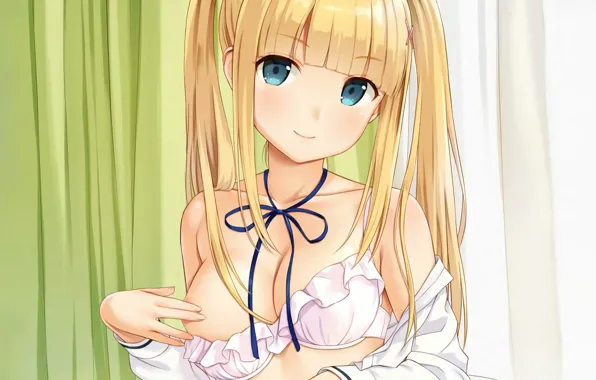 Картинка bra, lingerie, anime, nipples, sexy, attractive, boobs, handsome