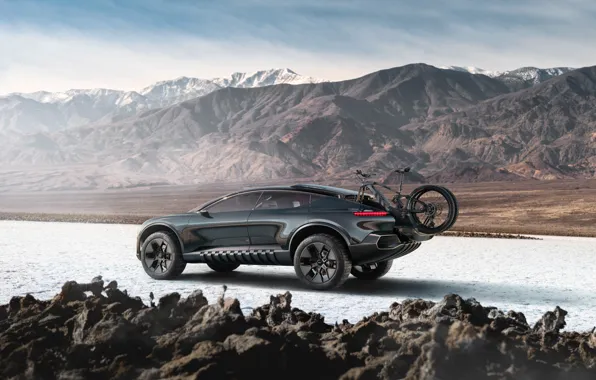 Картинка Concept, Audi, Горы, Сбоку, Электрический внедорожник, Electric SUV, Audi Activesphere