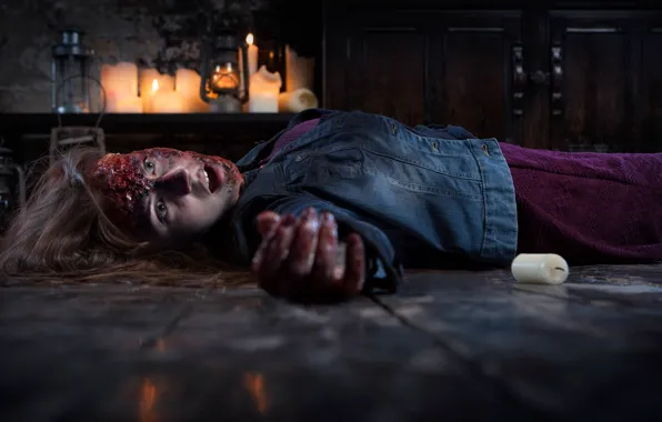 Blood, woman, eyes, death, makeup, murder, femicide