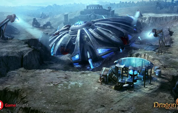 Мавзолей, excavation, dragon eternity
