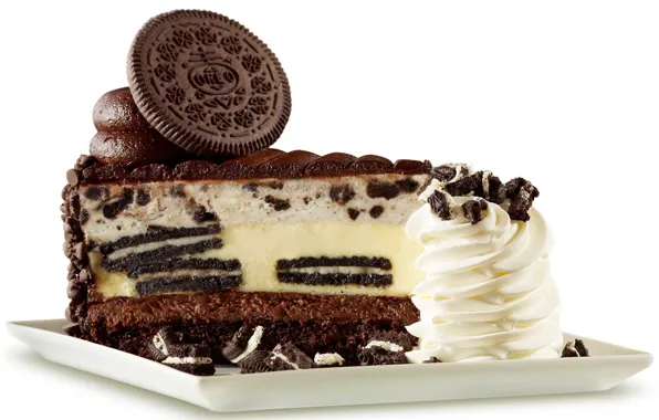 Шоколад, печенье, сливки, пирожное, крем, сладкое, OREO