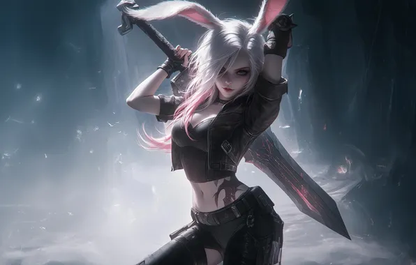 Картинка games, bunny, riven