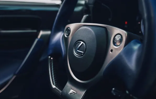 Lexus, logo, LFA, Lexus LFA, steering wheel