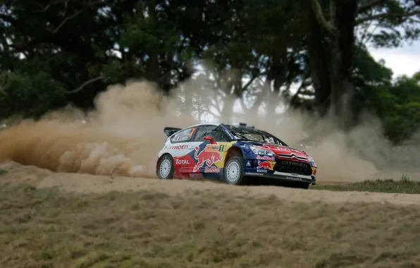 Картинка Спорт, Машина, Citroen, Tilt-Shift, Loeb, WRC, Rally, Ралли