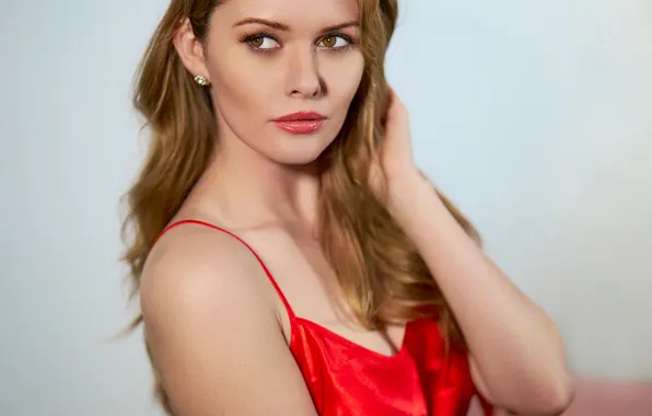 Модель, Волосы, Руки, Платье, Carla Monaco