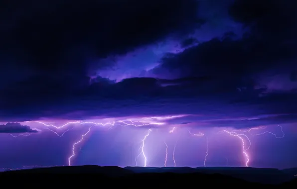 Картинка Lightning, Storm, Rain, Attack, Strike, Weather, Thunderstorm