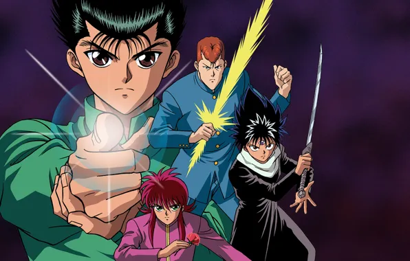 Фон, парни, персонажи, Yu Yu Hakusho