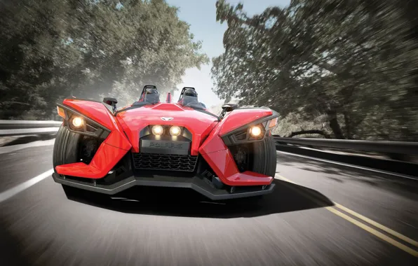 Beautiful, comfort, hi-tech, Polaris, Slingshot, tecnology, sporty, tricycle