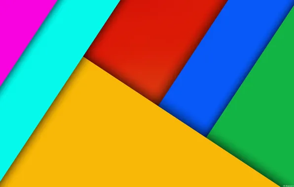 Цвета, тени, фигуры, слои