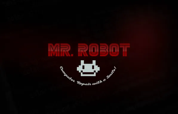 Logo, robot, series, code, mr.robot, fsociety