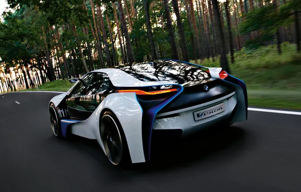 Concept, скорость, BMW, концепт, Vision, 2009, EfficientDynamics