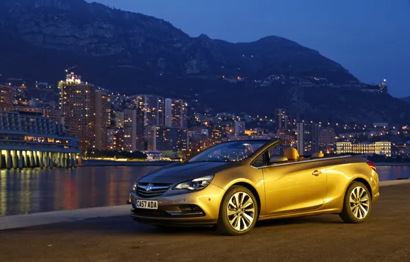 Авто, ночь, огни, Vauxhall, Cascada