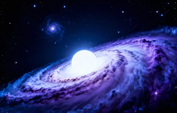 Космос, туманность, галактика, звезда