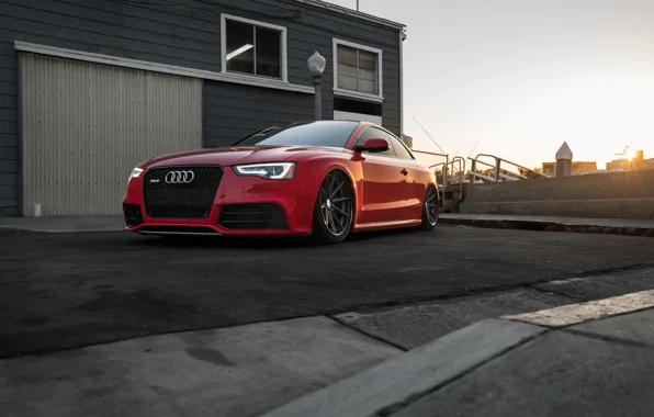 Картинка Audi, RS5, Vossen, Wheels, Autohaus, Boden