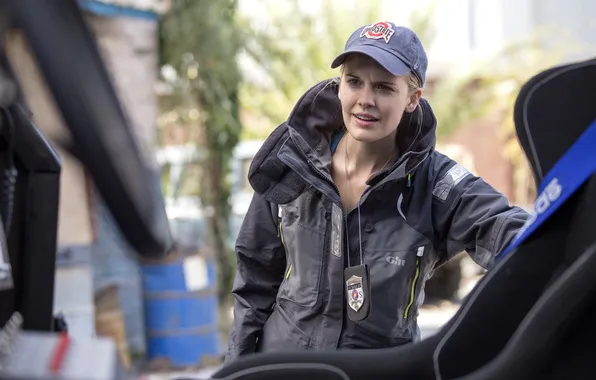 Машина, авто, взгляд, поза, форма, Maggie Grace, Кейси, Мэгги Грейс