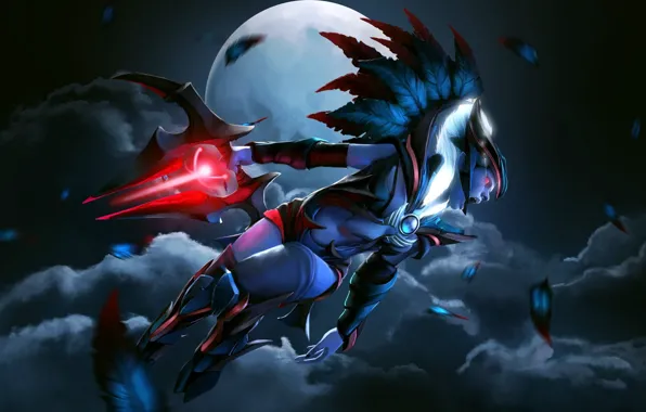 Dota2, Vengeful Spirit, Echoes of the Eyrie