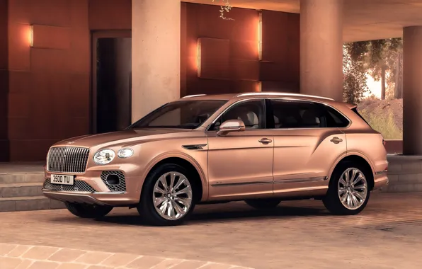 Картинка Bentley, внедорожник, экстерьер, Bentayga EWB