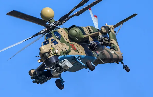 Картинка вертолет, ударный вертолёт, Ми-28НМ "Ночной суперохотник", Ми-28НМ