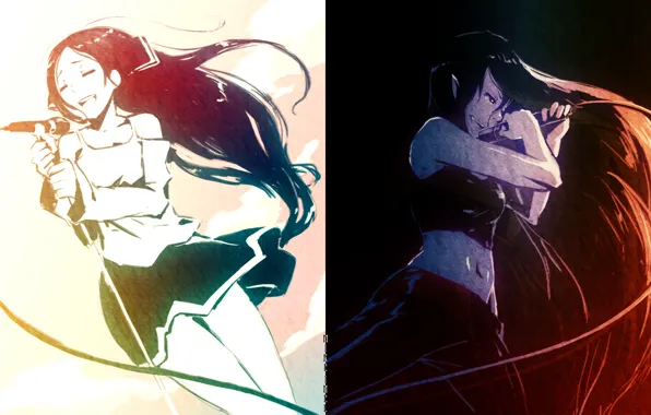 Радость, девушки, слезы, микрофон, Hatsune Miku, пение, marceline, стороны