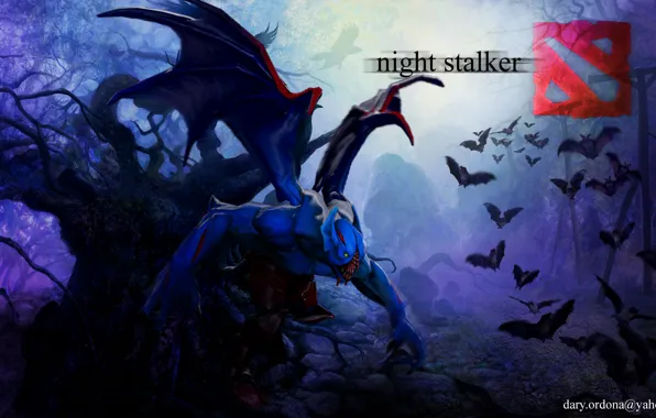 Stalker, night, Dota2, баланар