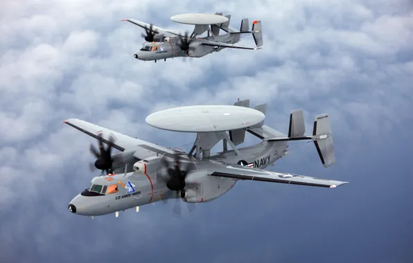 Sky, cloud, United States Navy, Northrop Grumman, kumo, USA Army, E-2 Hawkeye, early warning