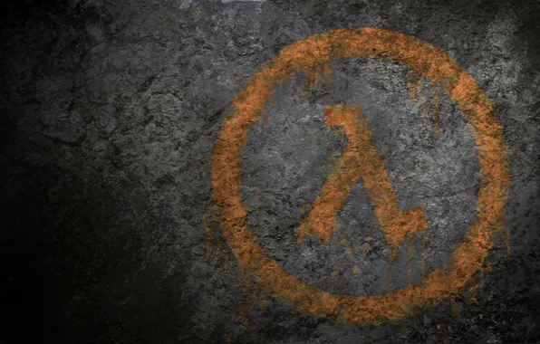 Логотип, графити, Half-Life, Logo, Game, Lambda, Халф-Лайф, Spray