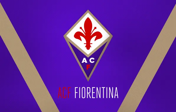 Wallpaper, sport, logo, football, Italia, Serie A, Fiorentina