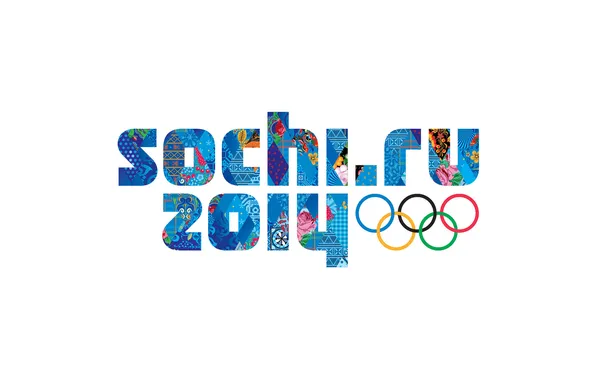 Картинка стиль, кольца, белый фон, Россия, Олимпийские игры, XXII Зимние Олимпийские Игры, Sochi 2014, sochi 2014 …