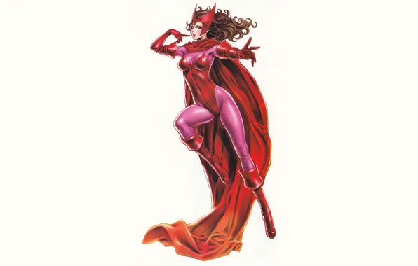 Картинка Scarlet Witch, Алая ведьма, Wanda Maximoff, Ванда Максимофф