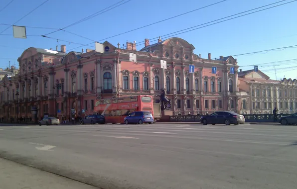 Санкт-петербург, Юсуповский дворец, аничков мост