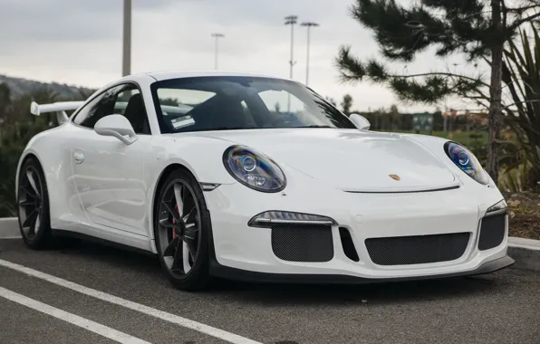 911, Porsche, GT3, White